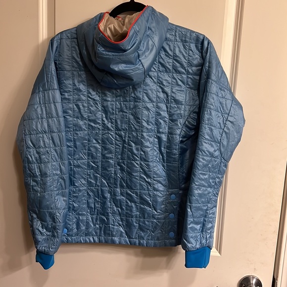 Cotopaxi Blue and Brown Reversible Jacket with Hood XS - Picture 6 of 15